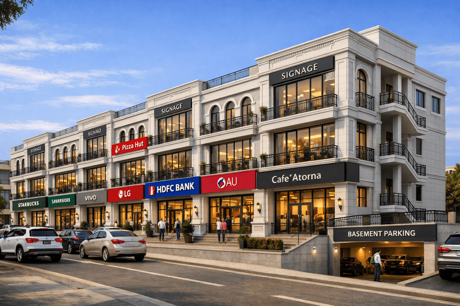 Commercial Project Mixed Land use Architects In Mohali
