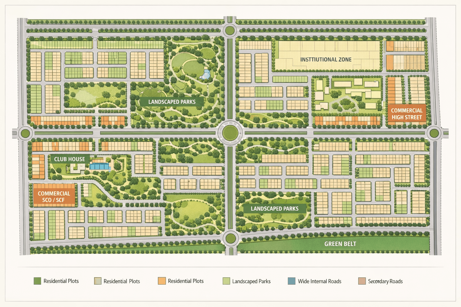 Mixed-land-use-plotted-development-master-plan-in-Punjab-Haryana-Himachal.