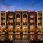 Modern shop-cum-office building designed by Architects Consortium in Mohali