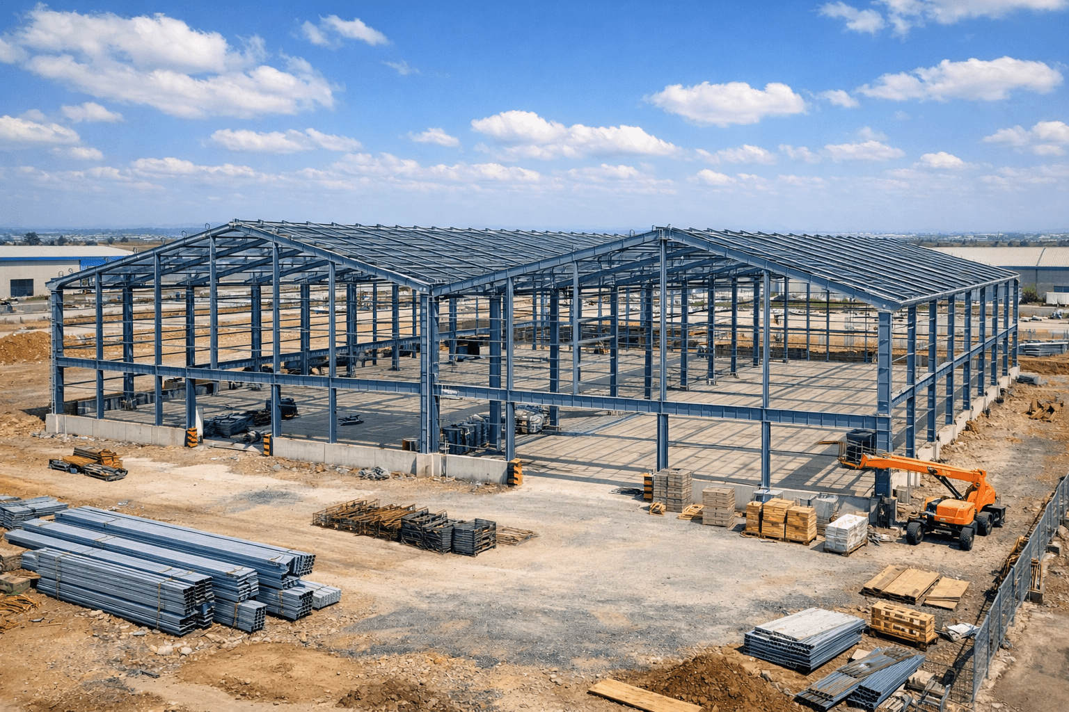 Manufacturing facility architectural design by industrial architects in Mohali