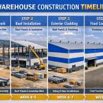 PEB Warehouse construction Timeline