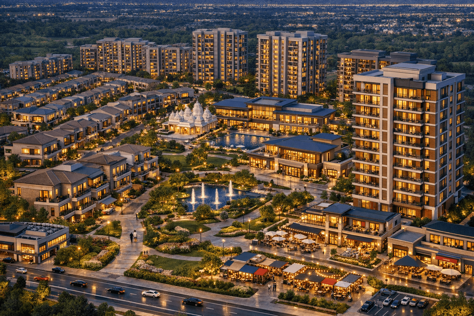 township master plan-architects mohali architects consortium